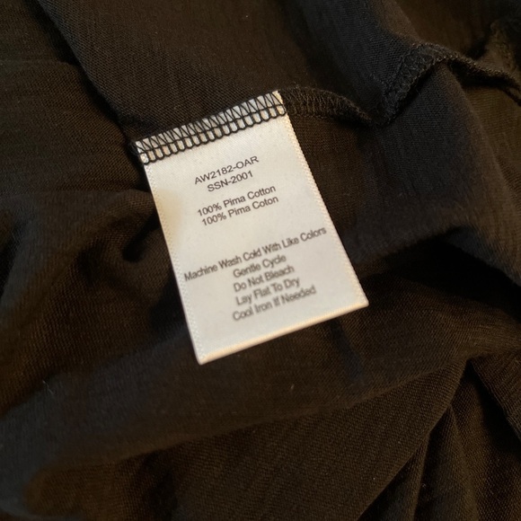 ATM Pocket Tank Maxi Dress in Black. - Picture 7 of 9